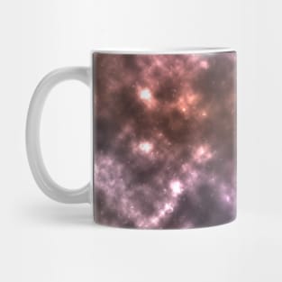 Peach and Purple Nebula Mug